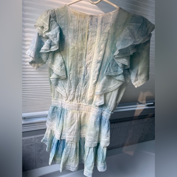 Loveshackfancy Natasha dress -lily pond - Picture 4 of 7